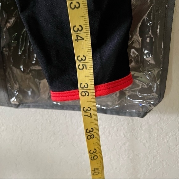 Revolution Dancewear "Lose Yourself to Dance" costume red & black sequins, MC. - Picture 3 of 16